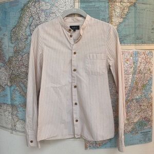 A.P.C. Rue Madame Paris striped button down shirt